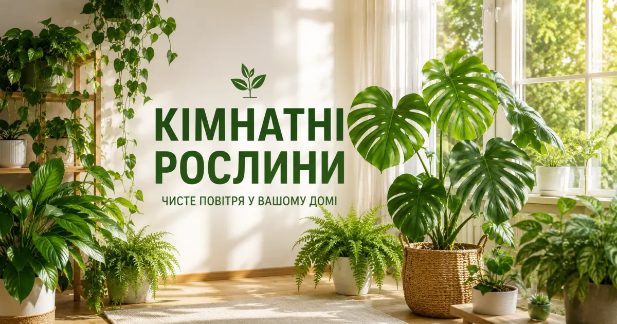 Рослини, які очищають повітря: міф чи реальність?